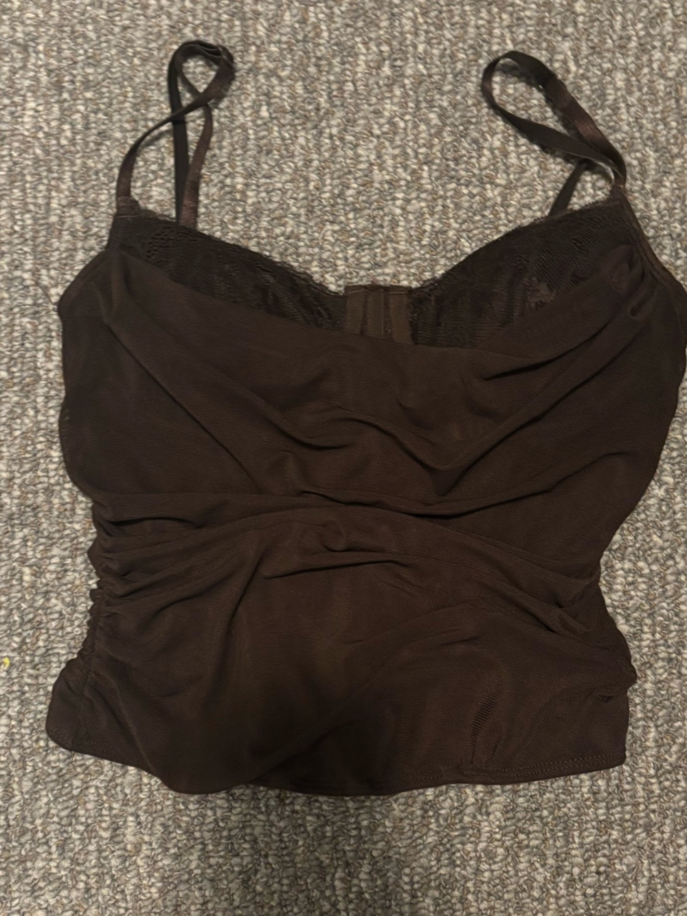Brown Women's Corest Top